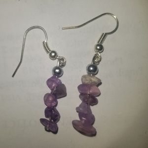 Purple Quartz earrings